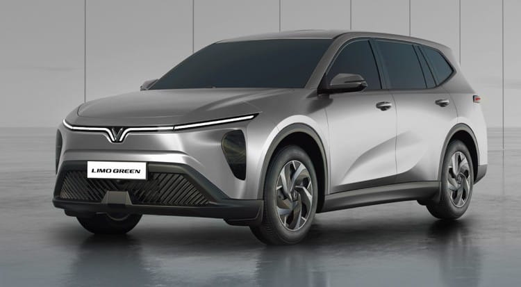 Limo Green ngoại thất màu bạc tại đà nẵng